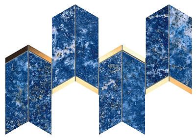 Мозаика Marvel Chevron Ultramarine (17x41.4) 9MCP