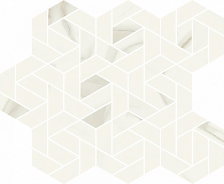 Мозаика Metropolis Calacatta Gold Mosaico Icon 620110000152 (28.6x34.7)