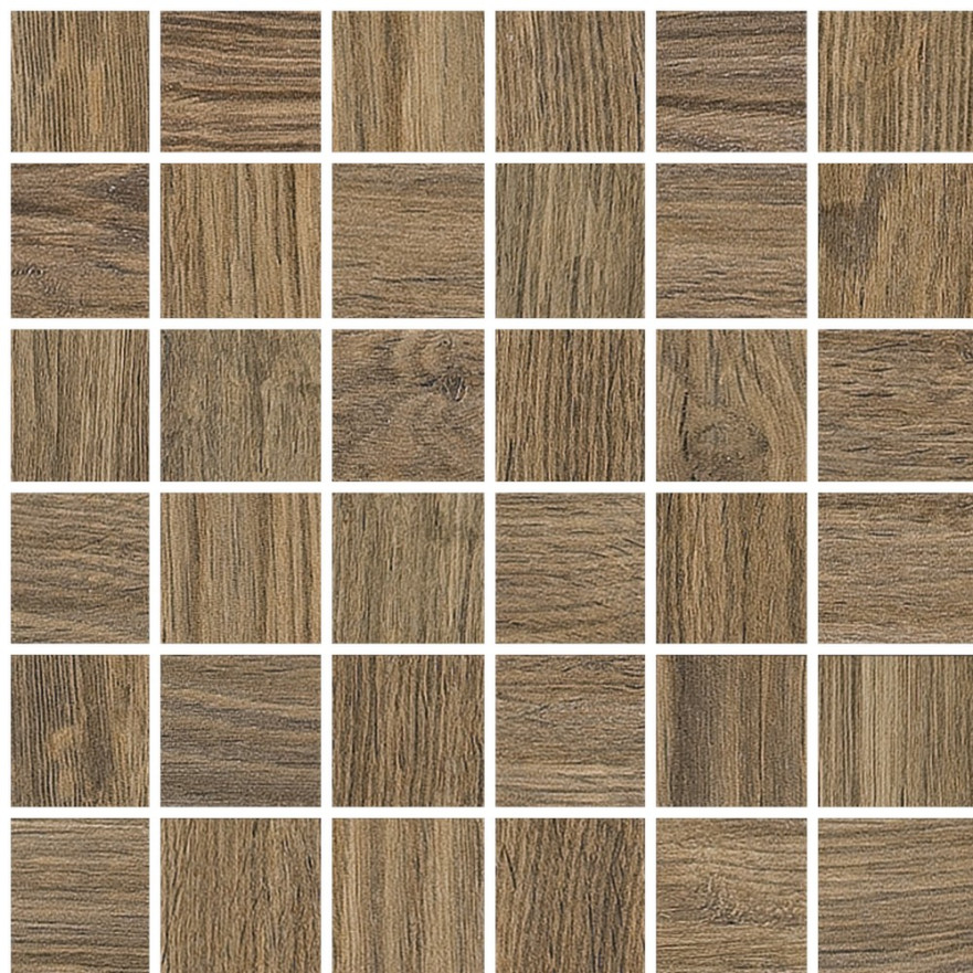 Мозаика Mix natural rovere scuro NTmm60 (30x30) NTMM60