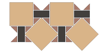 Мозаика TALLINN SHEET (33.2x16.6)