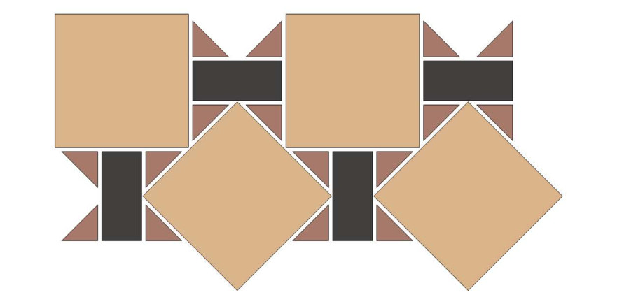 Мозаика TALLINN SHEET (33.2x16.6)