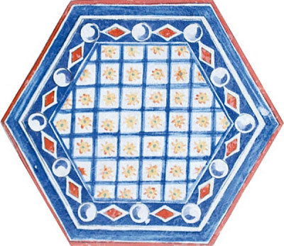Декор Hexatile Basilica 1 (17.5x20)