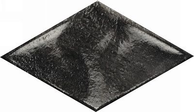 Керамогранит Rombo Fuori nero Polished (13.7x24) 1072720