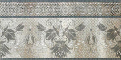 Бордюр Cenefa Perla-Gris-Acero (25x50) 5018