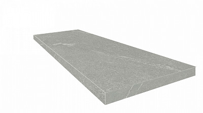 Ступень угловая правая Lugano Silver Scal. Ang.Dx Nat (33x90) 620070001852
