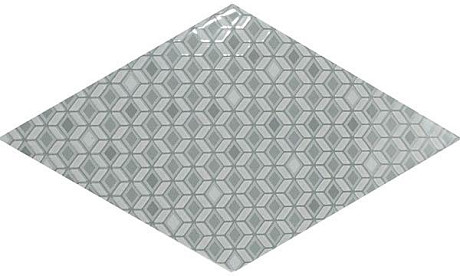 Керамическая плитка Rhombus Wall Pattern Ash Blue (15.2x26.3) 22762