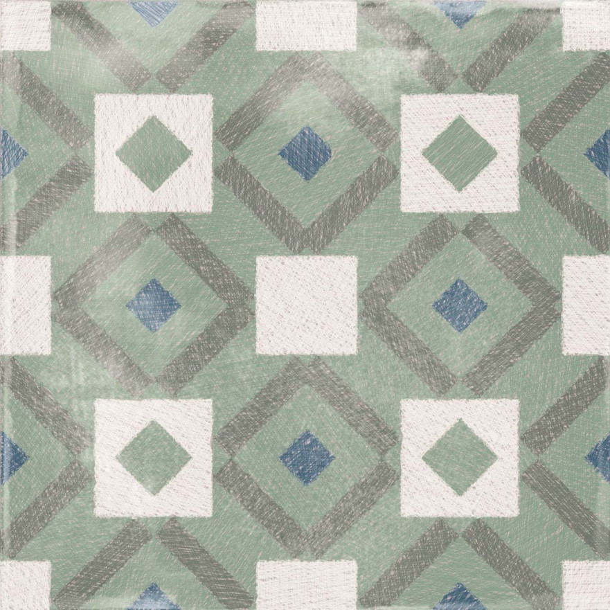 Керамогранит Play Labyrinth sage PF60003369 (20x20) PF60003369