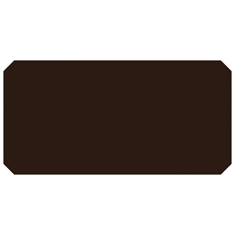 Керамическая плитка LaDiva Ottagono Liscia Caffe Luc 15.30TTGLSC-CAF-L (15x30)