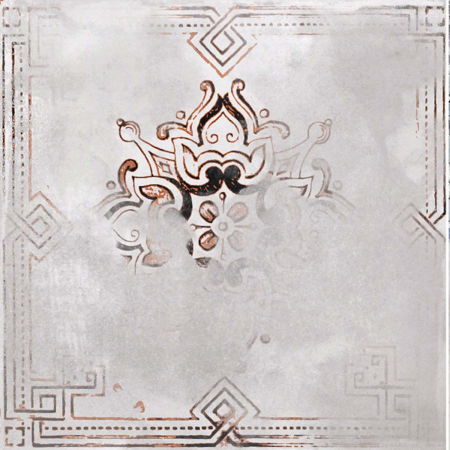 Керамогранит Play Ret -used mix gret y PF60003480 (20x20) PF60003480