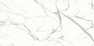 Керамогранит Ultra Marmi BIANCO STATUARIO Luc Shiny (75х150) 6mm UM6L157583