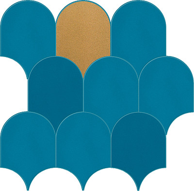 Мозаика Lifestyle BLUE MOS.LOOP (32x31) 600110000943