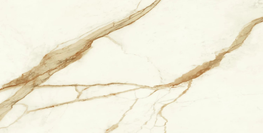 Керамогранит Marvel Calacatta Imperiale Lapp Macchia Aperta (75x150) A4PI A4PI