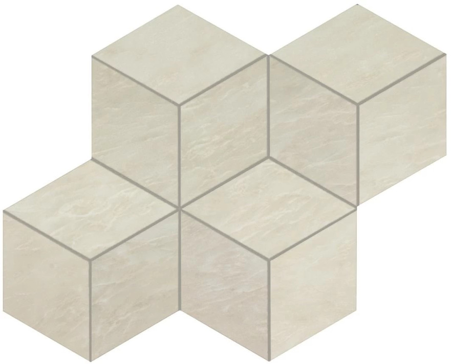 Мозаика Marvel Imperial White Mos. Esagono Lapp. (30x35) AEPN AEPN