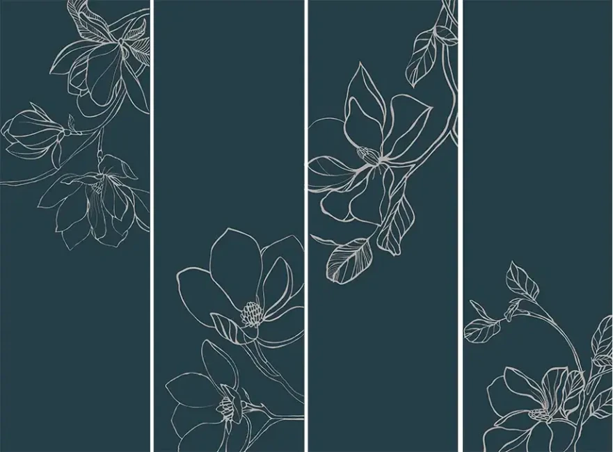 Панно Ekzotic bloom (90x120) 06-01-1-81-03-65-1889-0 06-01-1-81-03-65-1889-0