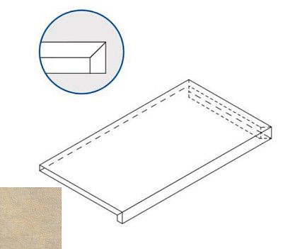 Ступень угловая правая Sand X2 Scalino Angolare Dx 620070000710 (33x60)