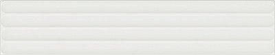 Керамическая плитка Plinto In White Matt 10,7*54,2