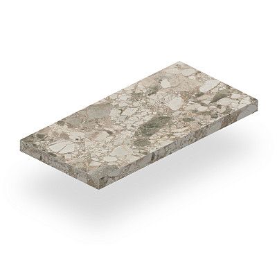Ступень угловая правая Forte Dei Marmi Ceppo Ap. Cream Scal. Ang. DX(33x160)