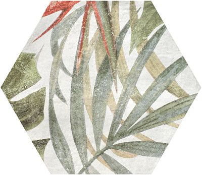 Керамогранит Aruba Blanco Hex 23x27