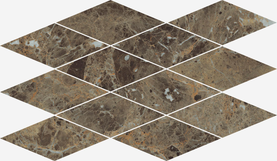 Мозаика Charme Deluxe Emperador Mosaico Diamond 620110000117 (28x48) 620110000117