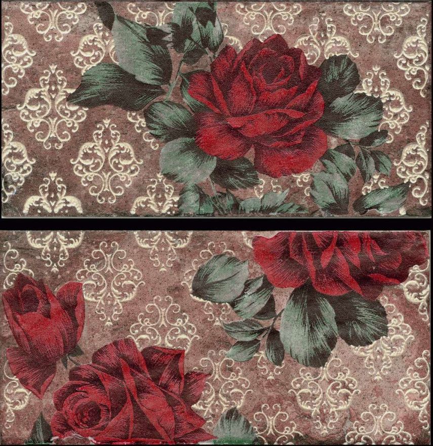 Декор INS.S/2 VINT.ROSES OLD CHICAGO (10x20) 1047608 1047608