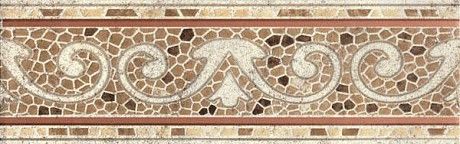 Бордюр Тенерифе беж 14х45 (8мм) 7304-0001