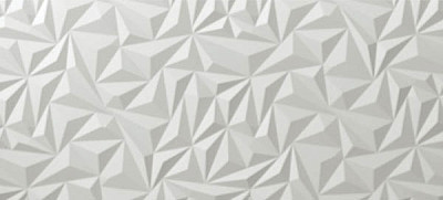 Керамическая плитка 3D Angle White Matt (40x80) 8DMA