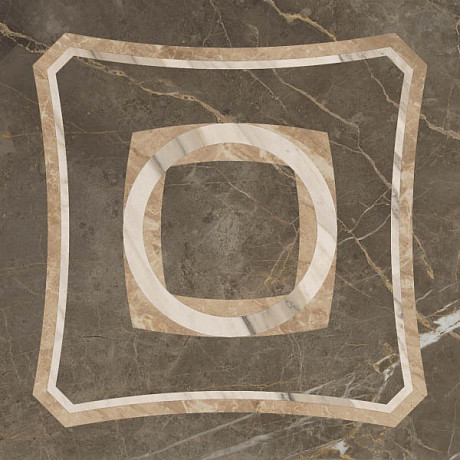 Керамогранит Por.Grigio Ins.Intarsio (45x45) 610080000213