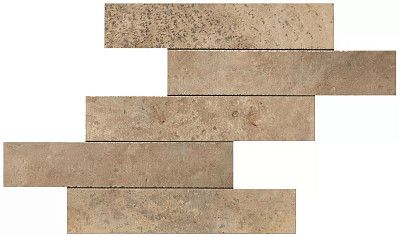 Мозаика Aix Beige Brick Tumbled (37x37) A0UF