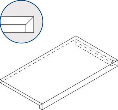 Black X2 Scalino Angolare Dx 620070001312 (33x60)