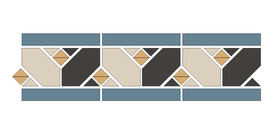 Бордюр YORK YELLOW (42.2x12.2)