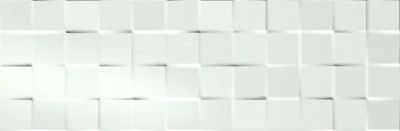 Керамическая плитка Lumina 75 Square White Gloss (25x75) fK1A