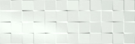 Керамическая плитка Lumina 75 Square White Gloss (25x75) fK1A