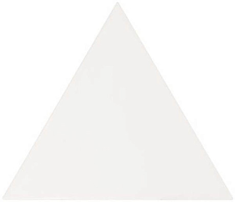 Керамическая плитка Scale Triangolo White Matt (10.8x12.4) 23811