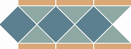 Бордюр PORTREE BLUE (42.2x19)