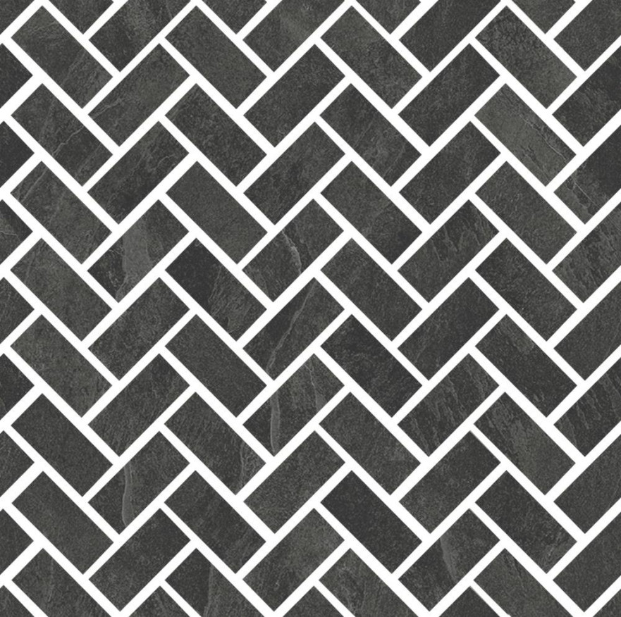 Мозаика Gentle stone black mosaic lisca GSTLM70 (31x29) GSTLM70