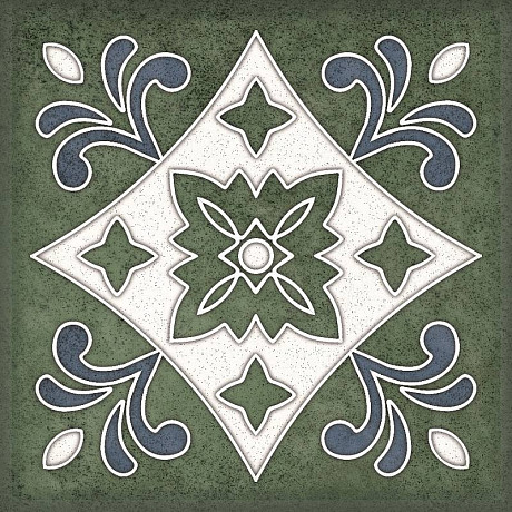 Плитка SMALTO DECOR 3 VERDE (15x15)