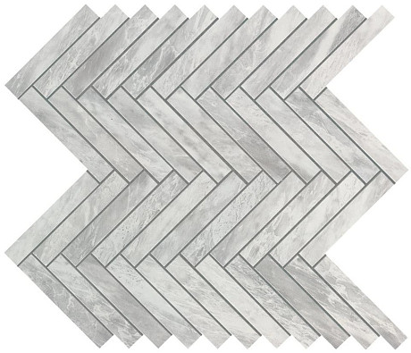 Мозаика Marvel Bardiglio Grey Herringbone Wall (30.5x30) 9SHB