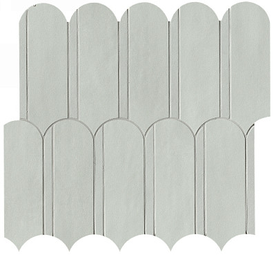 Мозаика Milano Mood Acquamarina&Perla Archs Mosaico (28.2x31) fQKS