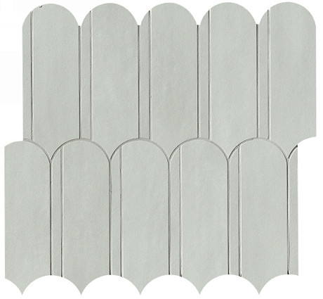 Мозаика Milano Mood Acquamarina&Perla Archs Mosaico (28.2x31) fQKS