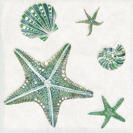 Декор SMALTO MARE 1 BIANCO (15x15)