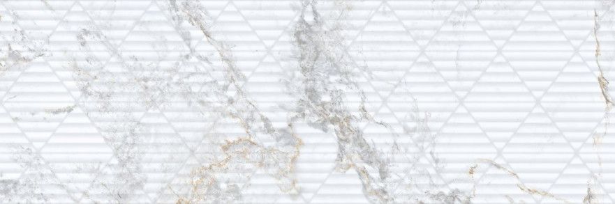 Декор 9547 Iguazu White Relieve (30х90) PCD000047