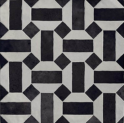 Керамическая плитка Artisan Lunas B&W (13.2x13.2) 24514