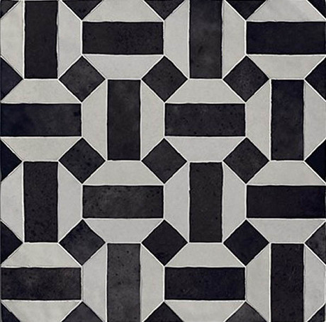 Керамическая плитка Artisan Lunas B&W (13.2x13.2) 24514