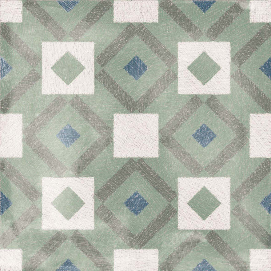 Керамогранит Play Labyrinth sage PF60003369 (20x20) PF60003369