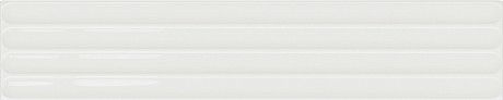 Керамическая плитка Plinto In White Gloss 10,7*54,2