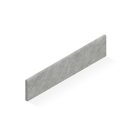 Плинтус Marvel Grey Cloud Battiscopa Dig. 60 Lappato (7.2x60) AGFM