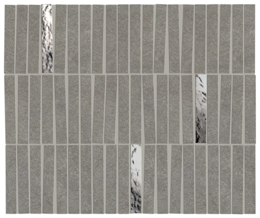 Мозаика Boost Mineral Smoke Mosaico Domino Lux AIHJ (35x29,2) AIHJ AIHJ