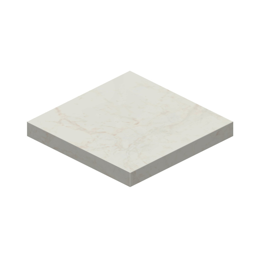 Ступень Marvel Calacatta Delicato Scalino Ang. Lappato (33x33) A45C A45C