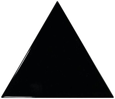 Керамическая плитка Scale Triangolo Black (10.8x12.4) 23821
