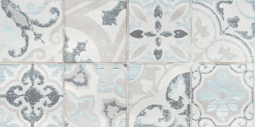 Плитка настенная Deco Sky (24.9x50) WT9DEC03 WT9DEC03